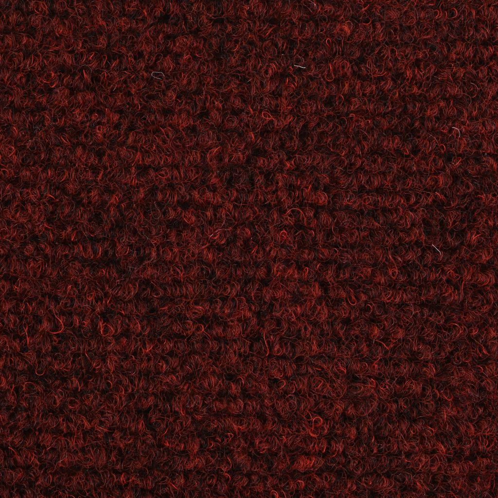 Trapmatten zelfklevend 56x17x3 cm naaldvilt rood 15 st