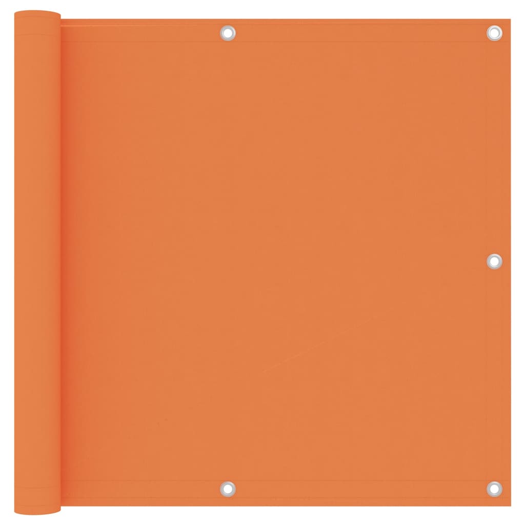 Balkonscherm 90x400 cm oxford stof oranje