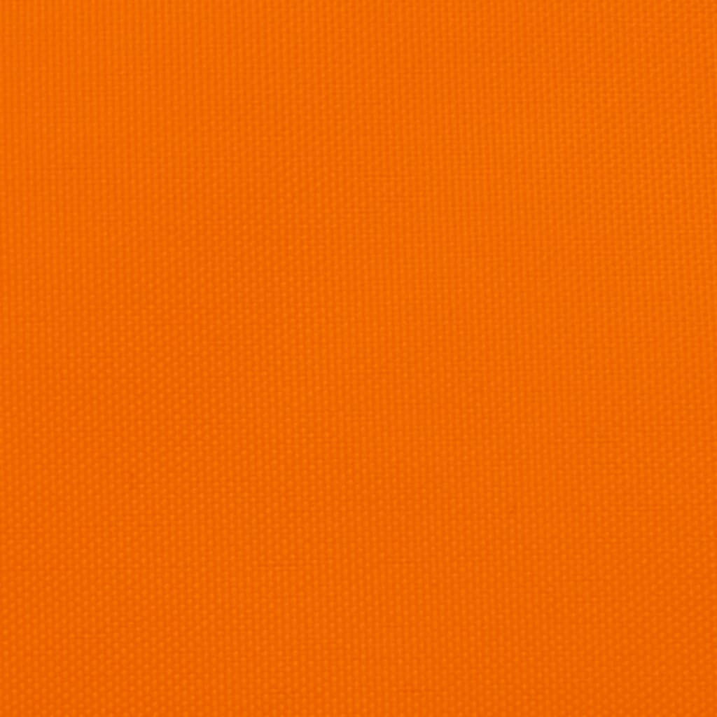 Zonnezeil trapezium 2/4x3 m oxford stof oranje